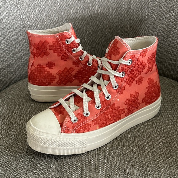 Converse Chuck Taylor All Star Lift High Platform Sneakers - Picture 1 of 8